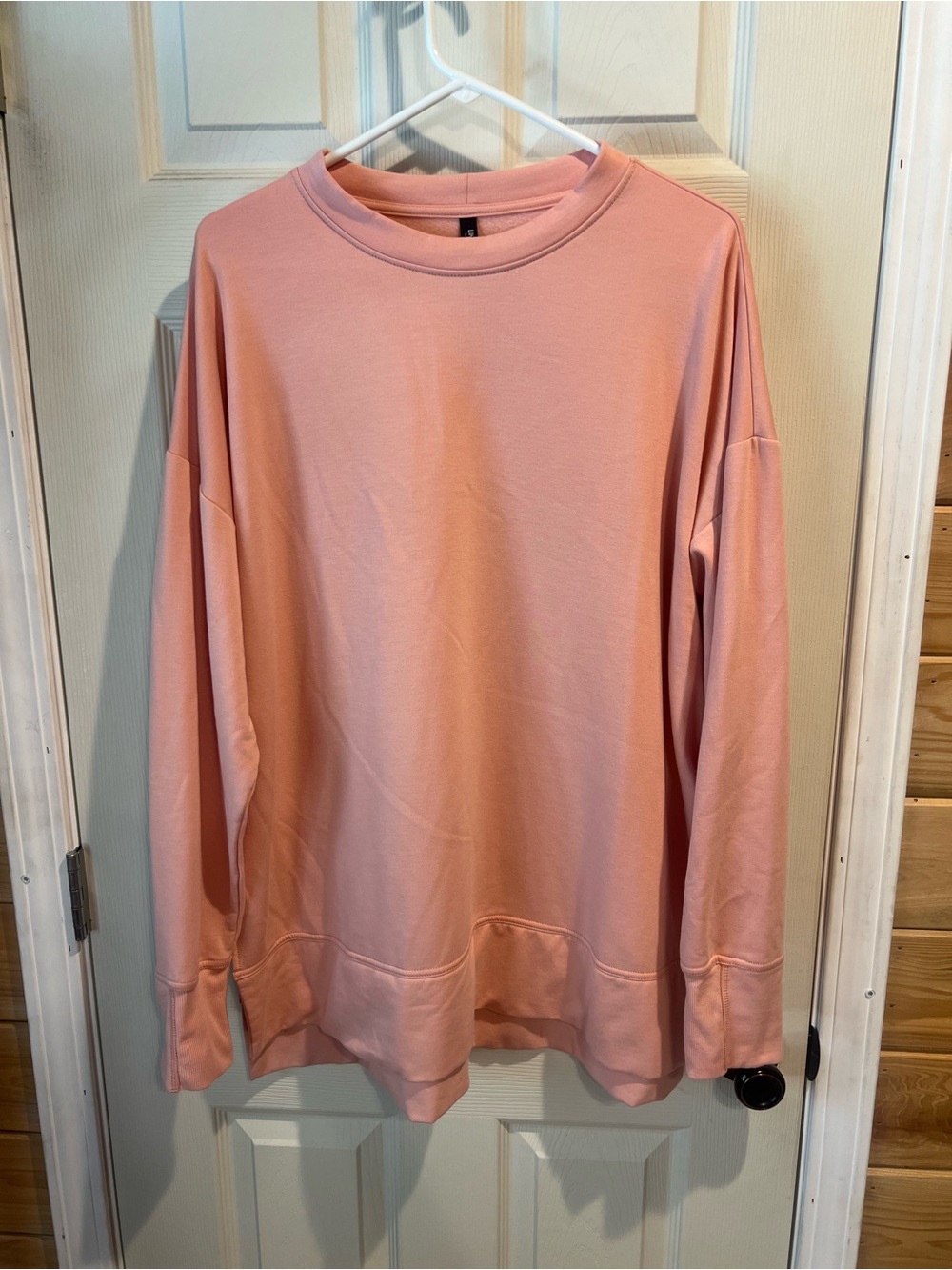 The Limited Blush Pink Oversized Crewneck Sweatshirt